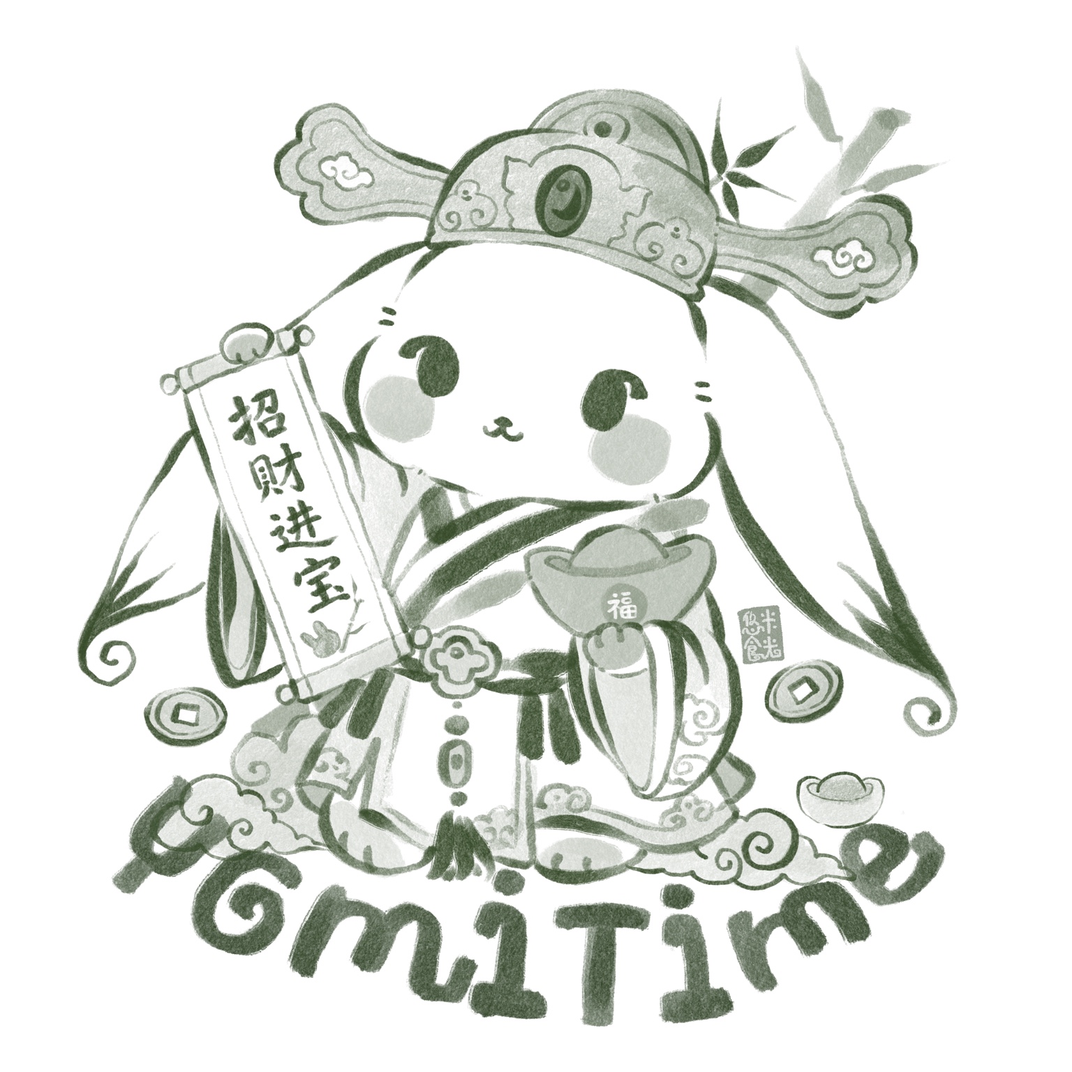 Yomi Time Brand Character Design 04