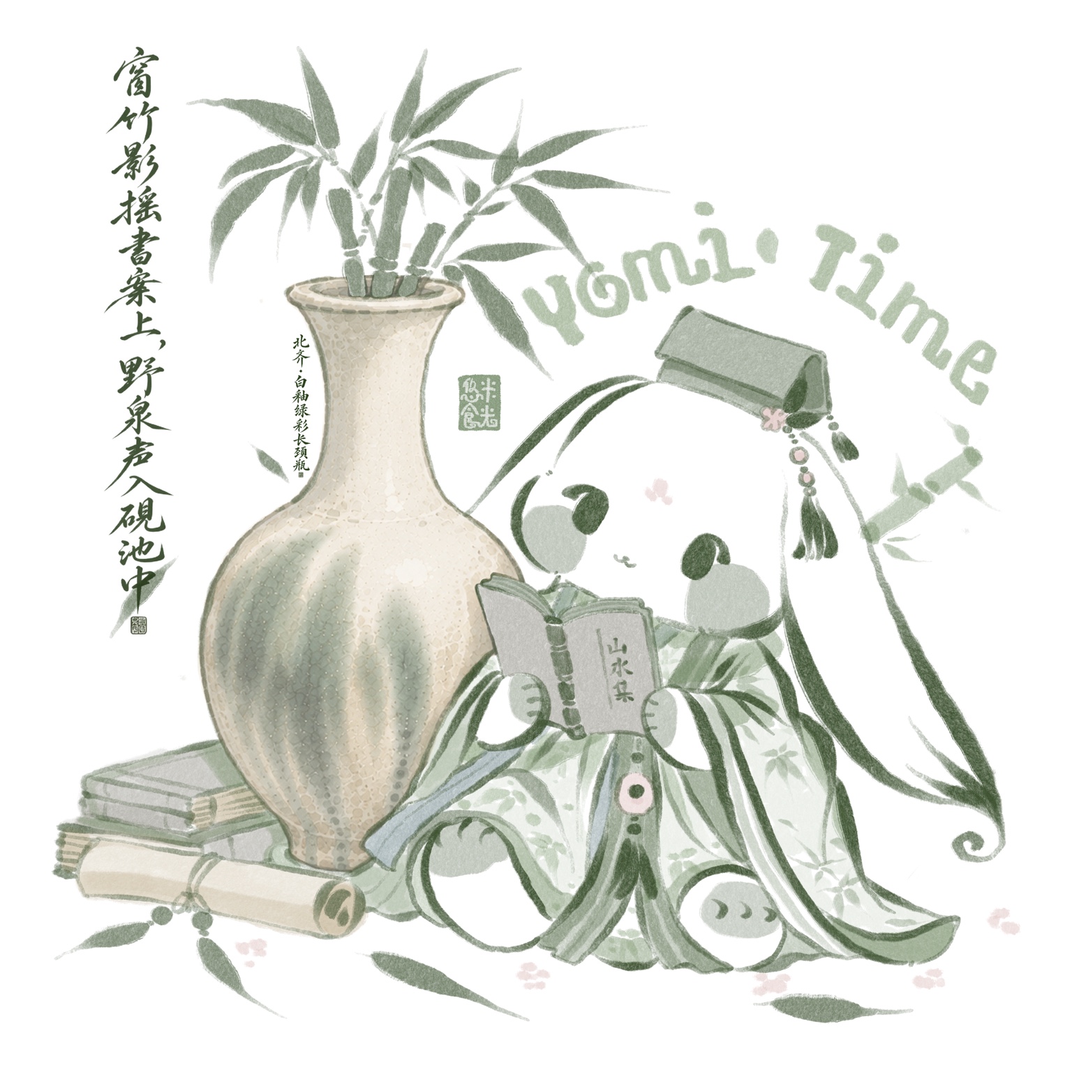 Yomi Time Brand Character Design 07